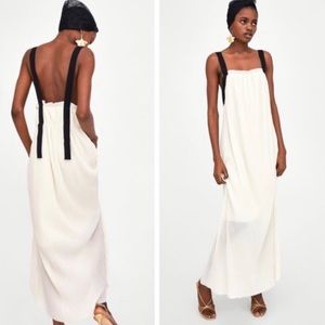 Zara Long Pleated Dress - Sz M